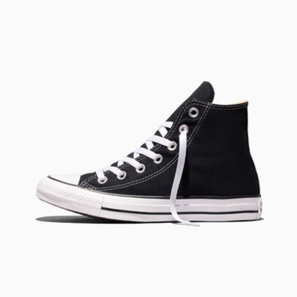 Chuck Taylor All Star Unisex Black Canvas High Top Shoe - M 4 /W 6 - Picture 5 of 10